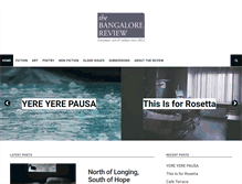 Tablet Screenshot of bangalorereview.com